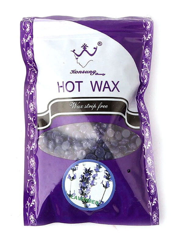 

Konsung Beauty Lavender Hair Removal Hot Wax Beans, Purple, 100gm