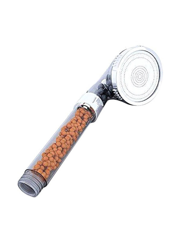 

Generic Filtered Hand Held Shower Head, Silver/Brown