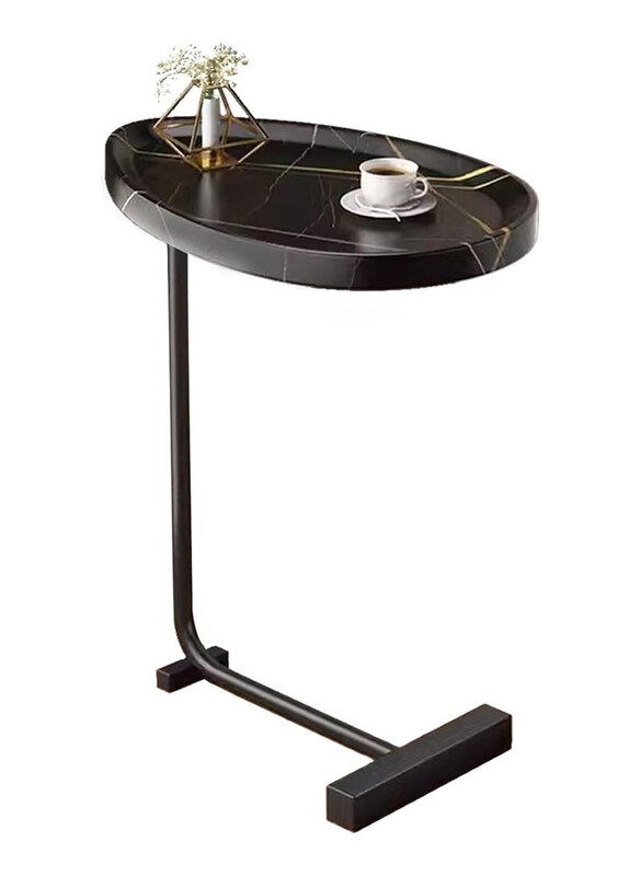 

DubaiGallery Meja Kopi Simple Living Room Coffee Table, Black