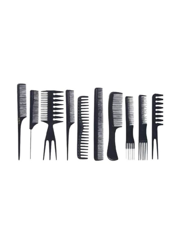 

1st Choice Professional Comb Set for All Hair Types, 10 Pieces