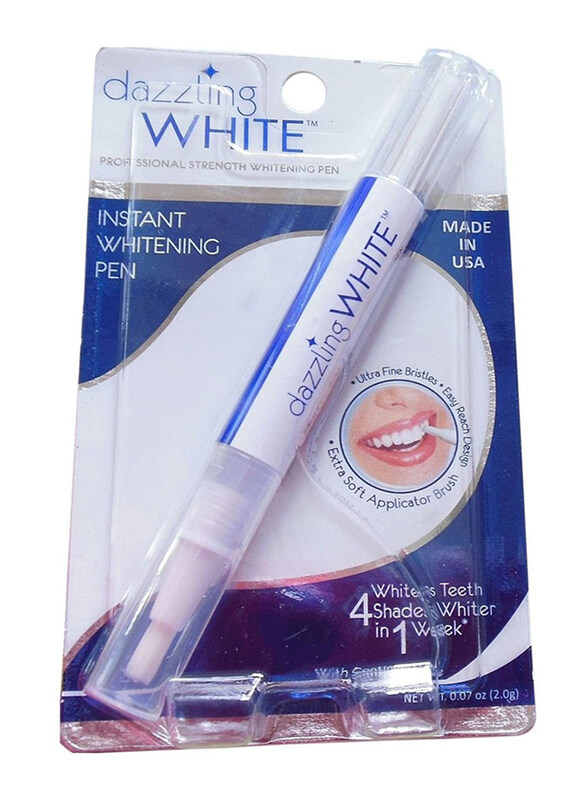 

Dazzling White Dental Teeth Whitening Tooth Cleaning Rotary Peroxide Gel Bleaching Kit, 2g