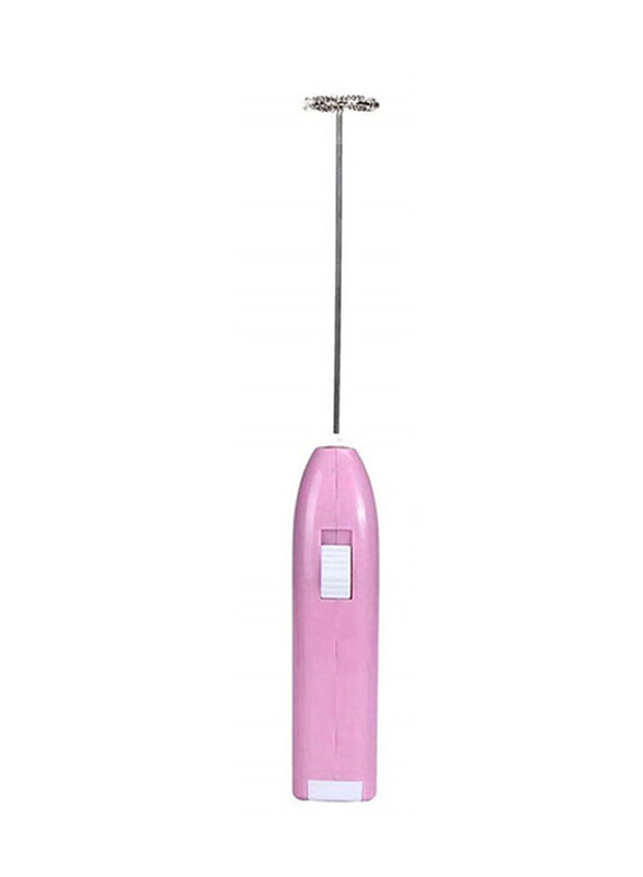 

Generic Electric Mini Stirrer Milk Frother, Pink/Silver