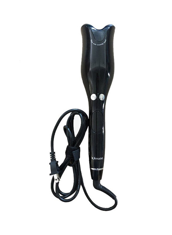 

Generic Multifunctional Automatic Spiral Rotating Hair Curling Roller, Black