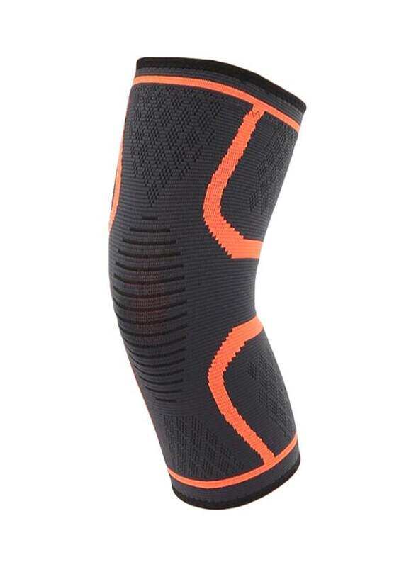 

Sapu Elastic Knee Pad, 20 x 18 x 16cm, Orange/Black