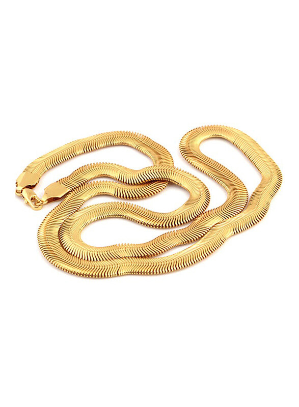 

Bluelans Copper Snake Chain for Women, Gold