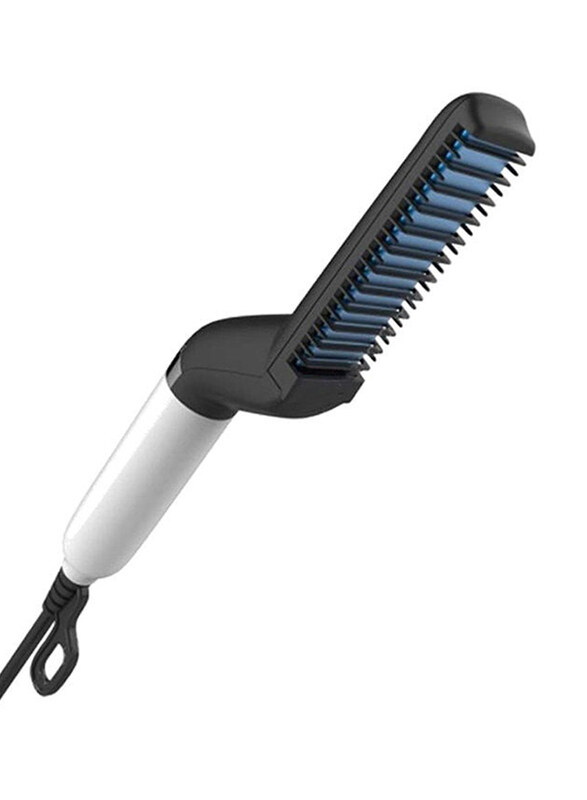 

Generic Quick Beard Straightener Styler Comb, W10281US, Black/White