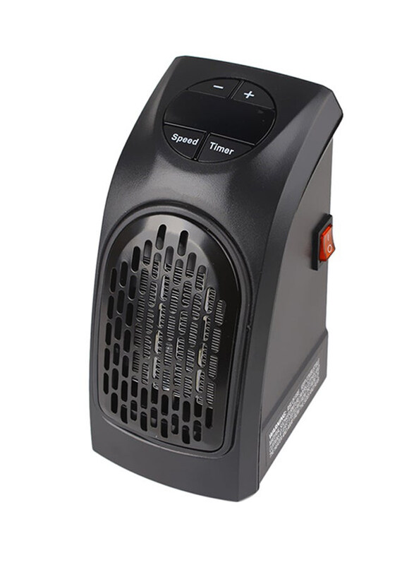 

Generic Portable Electric Air Heater, H19867, Black