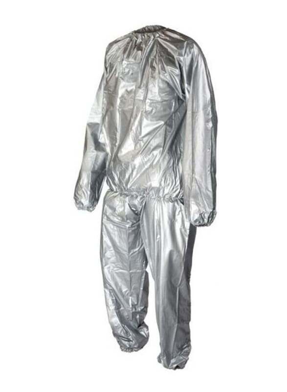 Slimming Sauna Suit, Small, Silver