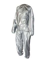 Slimming Sauna Suit, Small, Silver