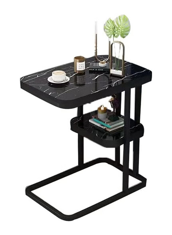

DubaiGallery Home Sofa Side Table, Black