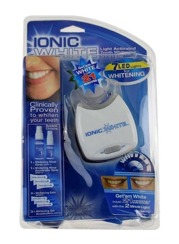 

Ionic White Light Activated Tooth Whitening System
