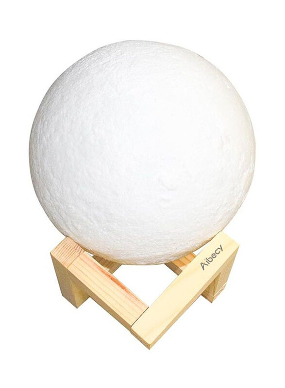 

Beauenty 3D USB LED Moon Lamp with Stand, Multicolour