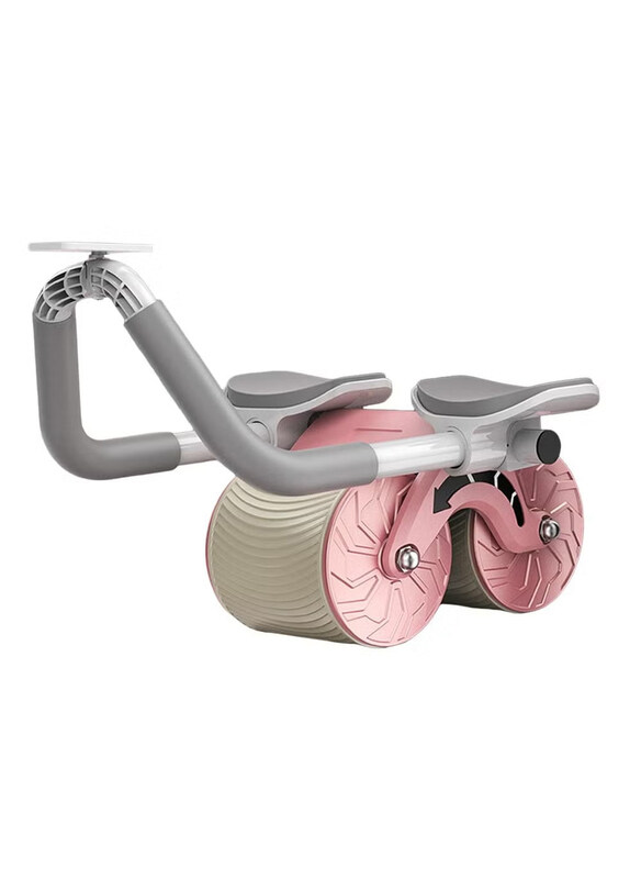 

DubaiGallery Abs Exercise Wheel Roller with Display, Pink