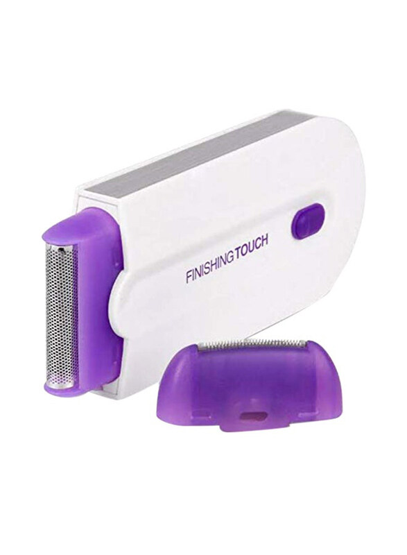 

Marske Finishing Touch Instant Painless Facial And Body Hair Remover, White/Purple