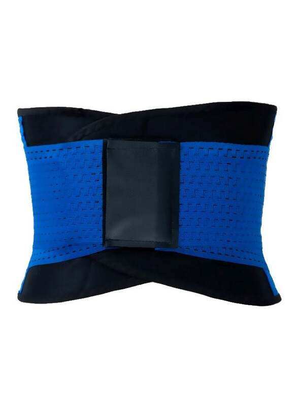 

Generic Waist Trainer Belt, XXL, Blue/Black