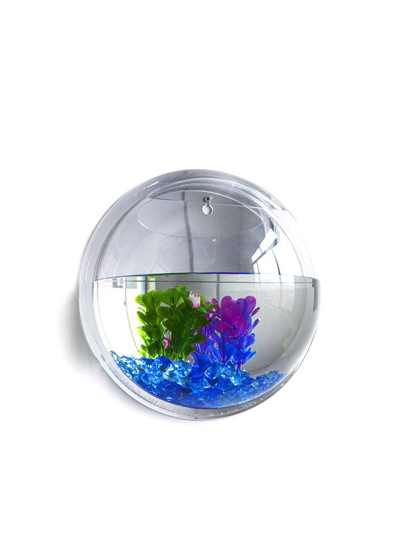 

Generic Wall Mount Fish Tank, H24341-1-1, Clear