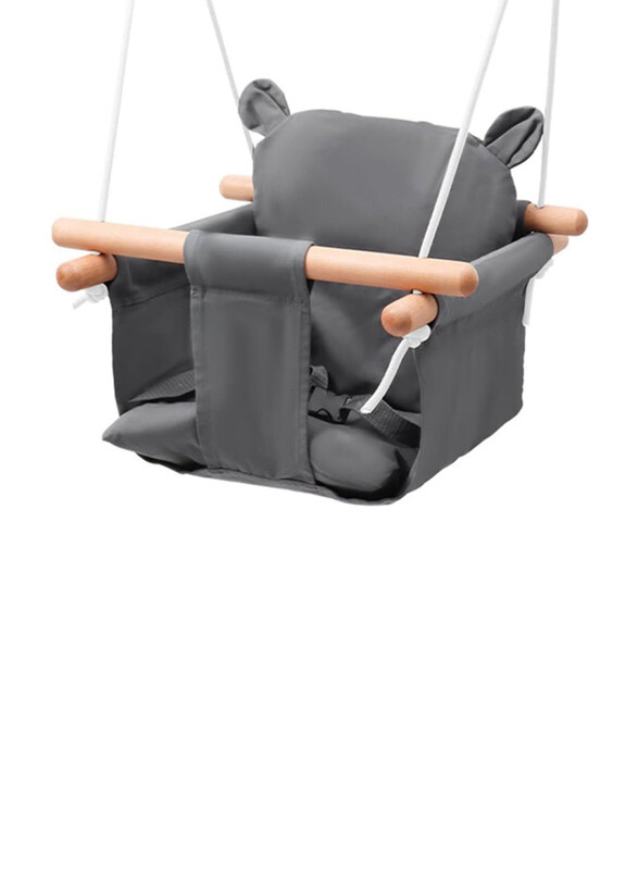 

DubaiGallery Baby Cloth Pocket Swing Indoor & Outdoor, Grey