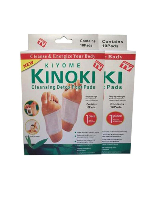 

Kinoki Cleansing Detox Foot Pads, 100 Pads