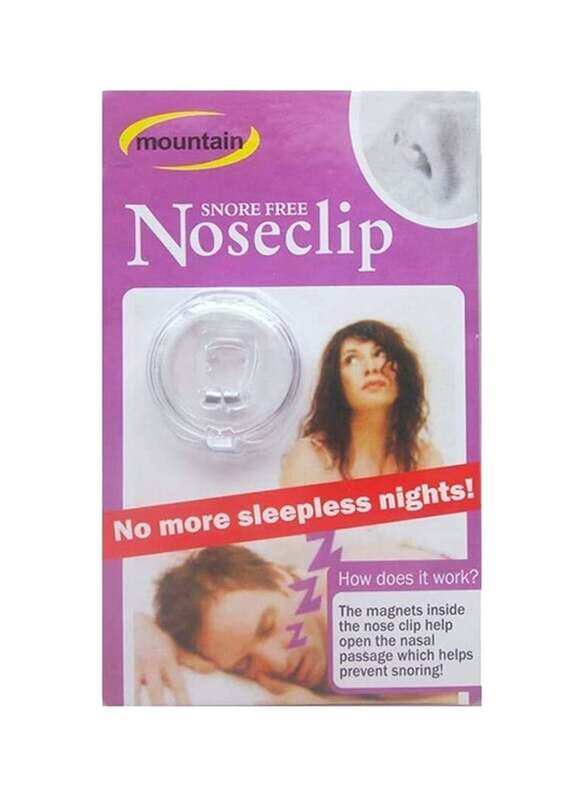 

Mountain Snore Free Nose Clip, 5cm, Clear