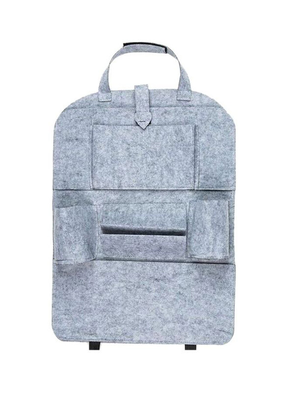 

Agc Multi Pocket Car Back Seat Organizer, HYB20-725, Grey
