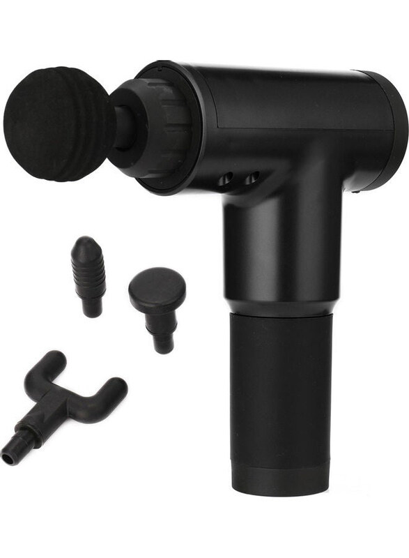 

Generic Body Massage Gun with Four Detachable Head Set, 5 Pieces