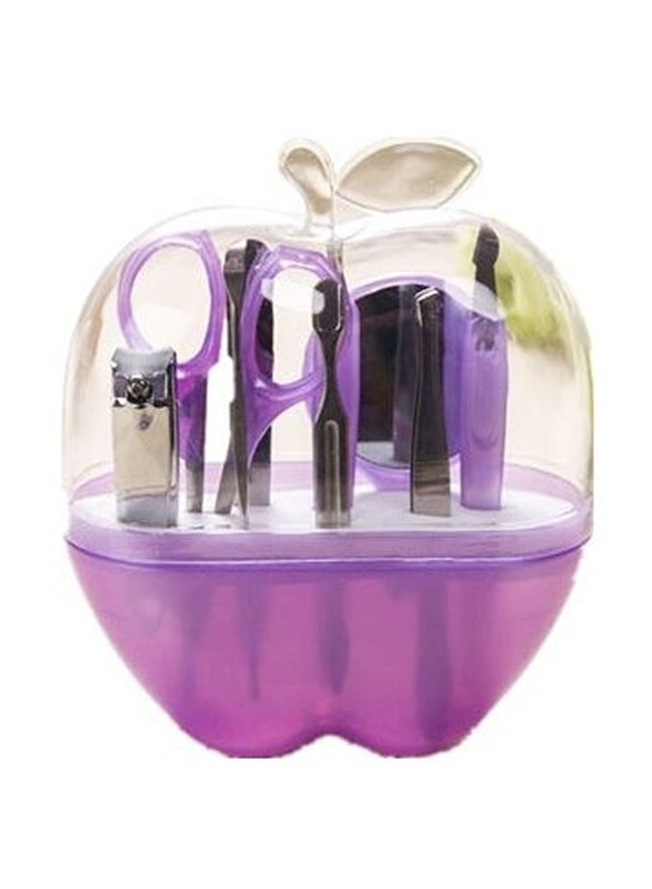 

Generic 9-Piece Manicure Nail Clipper Set, Purple