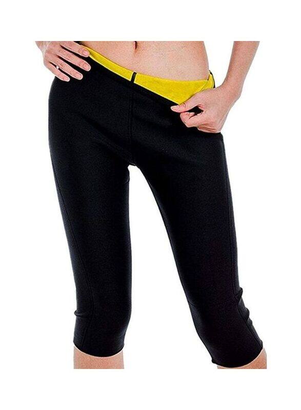 

Generic Slimming Body Shaper Sauna Pants, Small, Black