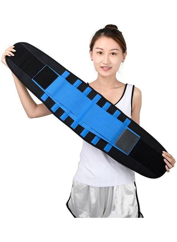 

Generic Breathable Mesh Warm Waist Belt, One Size, TBD0557779601B, Blue/Black