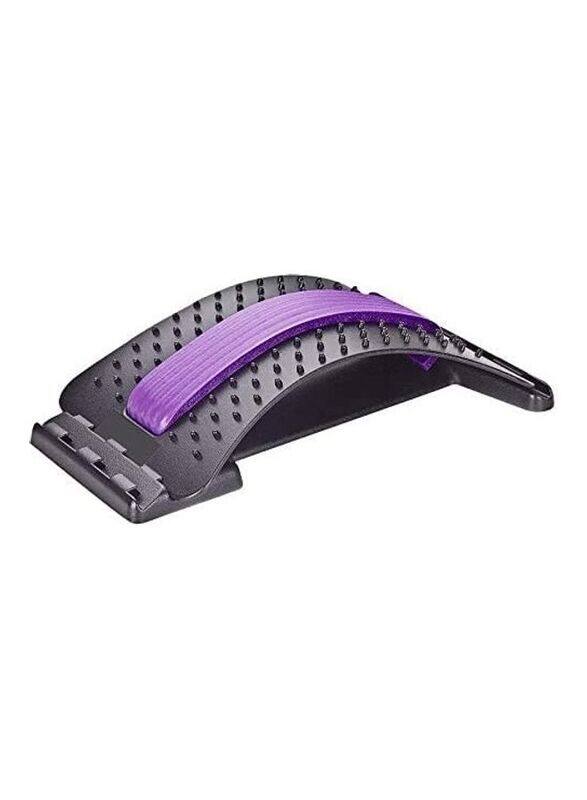 

XiuWoo Adjustable Back Stretcher Device with Magnetic Points, T136, Black/Purple