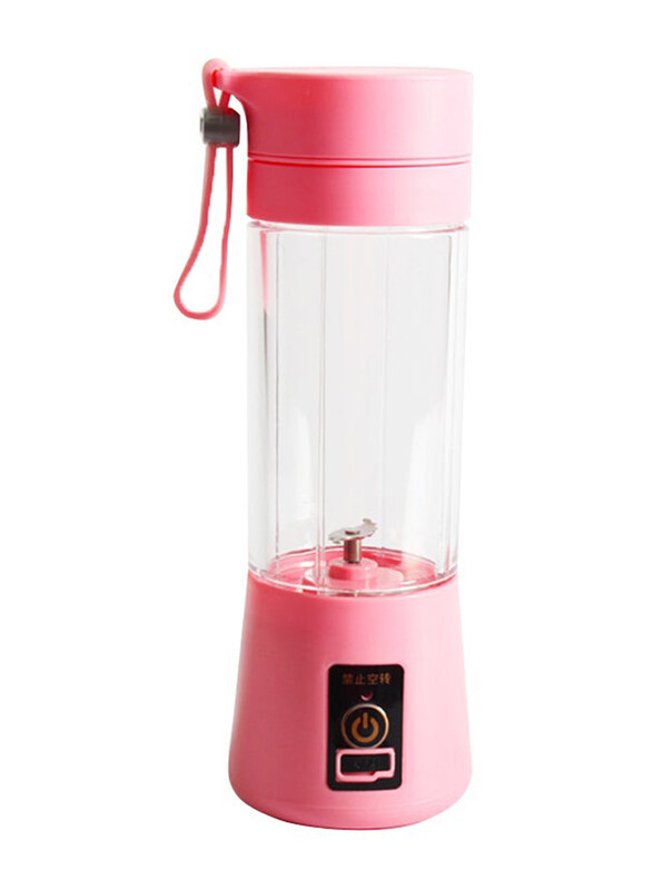 

Qihui Double Blade Portable Mini Juicer, HQ10, Red
