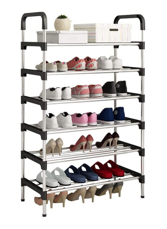 

Generic 6-Tiers Shoe Storage Organizer Shoe Rack, Multicolour