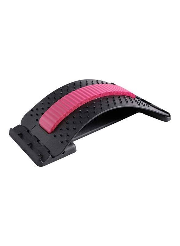 

XiuWoo Adjustable Back Stretcher Device with Magnetic Points, T47, Black/Pink