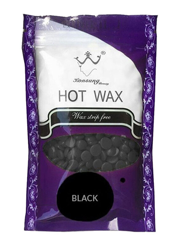 

Konsung Beauty Hair Removal Hot Wax Beans, Black, 100gm