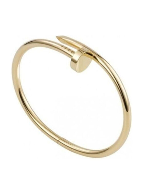 

Generic Golden Plated Titanium Anti Allergy Bracelet, Gold