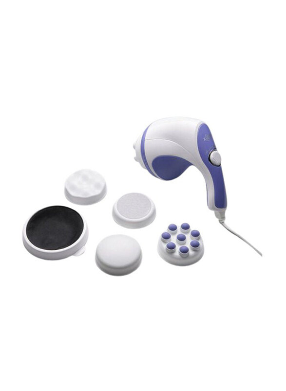 

Generic Relax and Spin Tone Manipol Full Body Massager, White/Purple