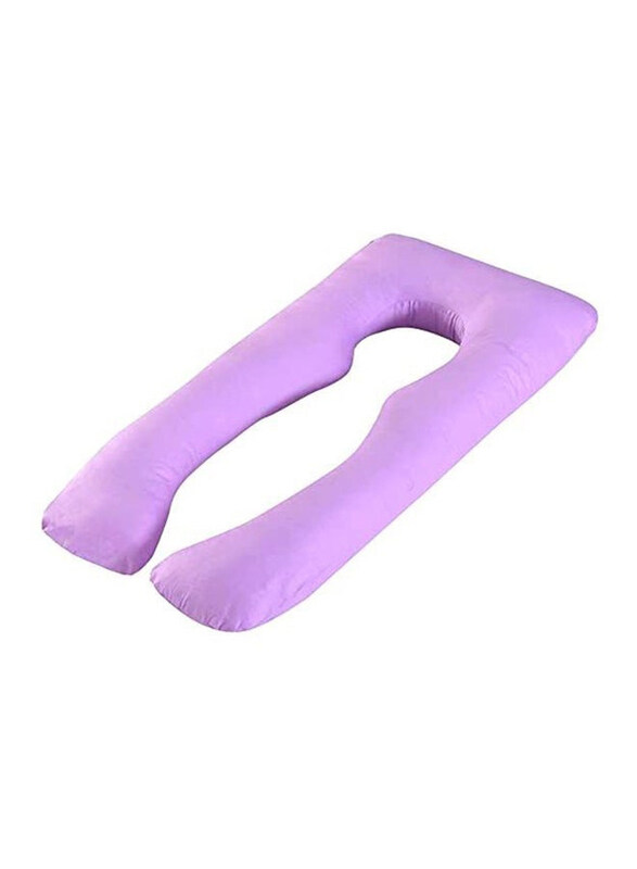 

Generic U Shaped Maternity Pillow with Cover Fabric, 30 x 25 x 30cm Purple,