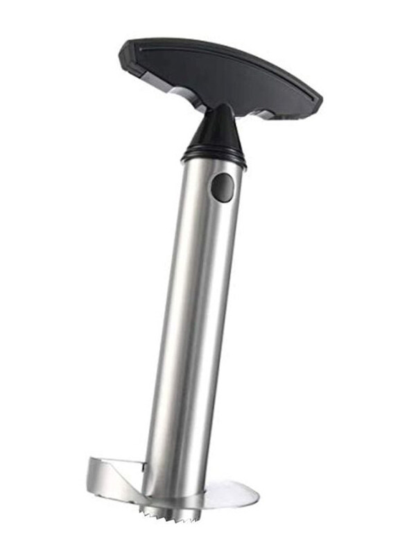 

Generic Pineapple Corer Slicer, Silver/Black