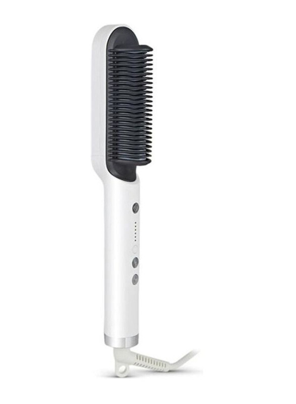 

BGM Electric Straight Hair Curler, White