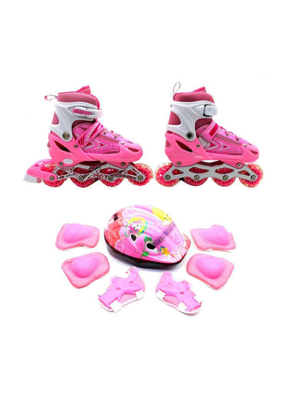 

Generic Heelys Skates Double Wheel Skating, One Size, Pink