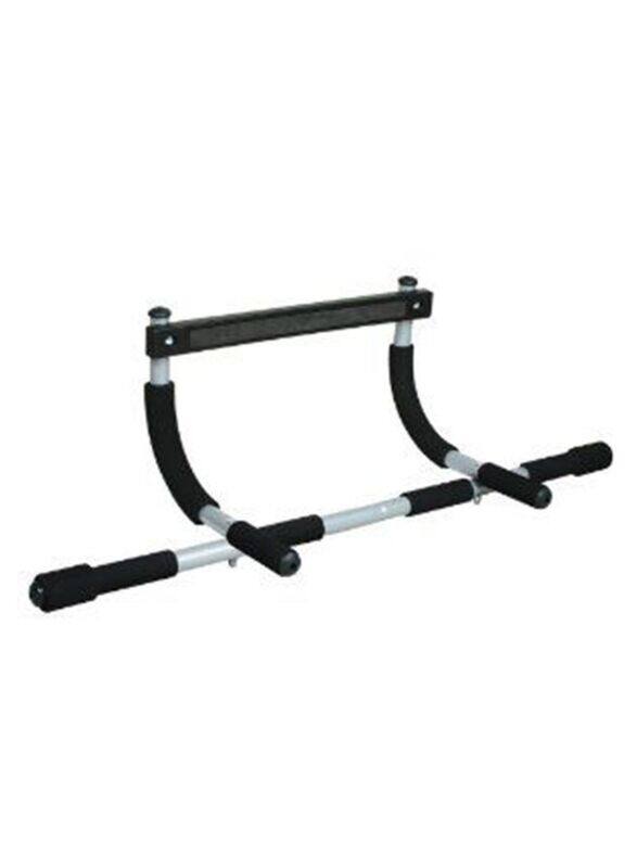 

Generic Iron Gym Total Upper Body Work Bar, 1553097180-5567, Black