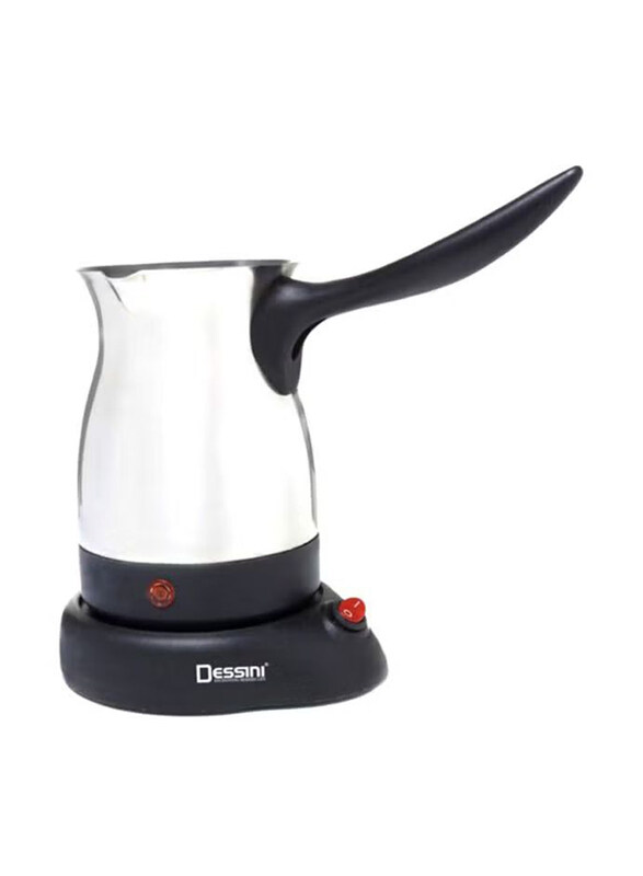 

Dessini Turkish Coffee Maker, TCM202, Silver/Black