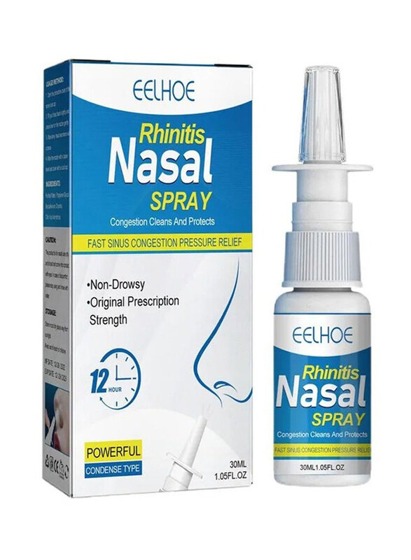 

Eelhoe Rhinitis Sinusitis Nose Care Nasal Spray, 30ml