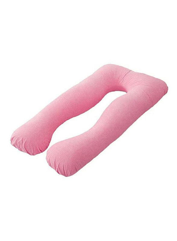 

Generic U-Shaped Maternity Cotton Pillow, Pink