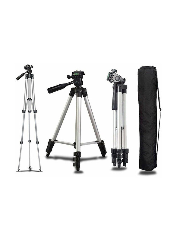 

NA Digital Camera Tripod Stand, Black/Silver