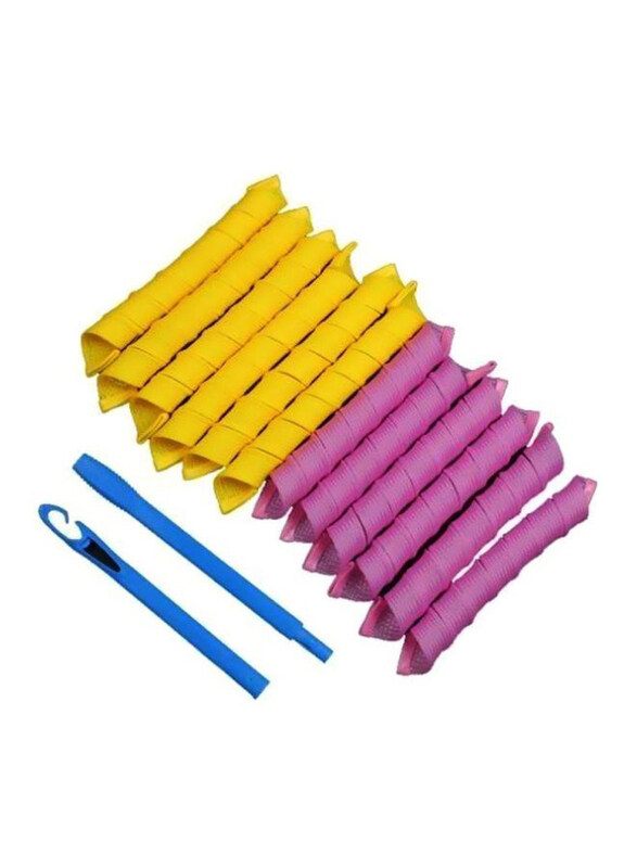 

Magic Leverag Nylon Hair Roller Set, 18 Pieces, Multicolour
