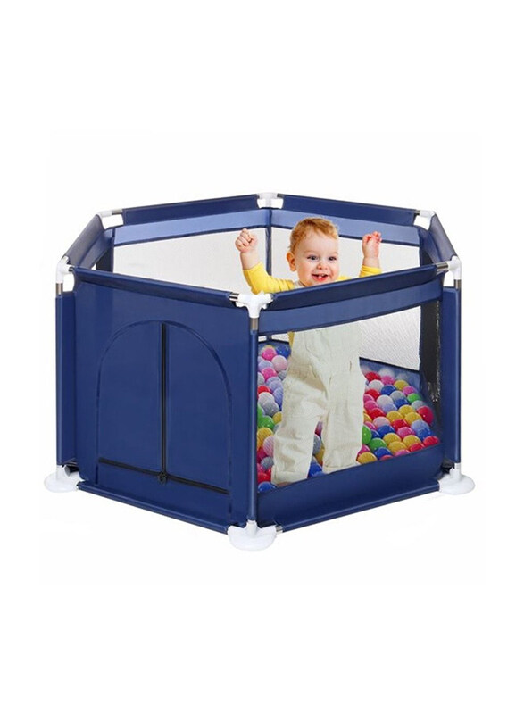

Generic Baby Home Child Safety Fence Playpen, Blue