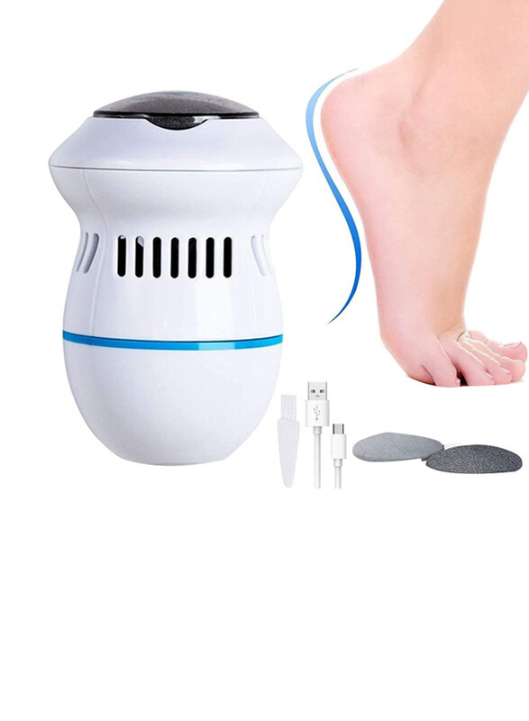 

DubaiGallery Rechargeable Electric Foot File Grinder Dead Callus Skin Remover Foot Pedicure Tool, 1 Piece