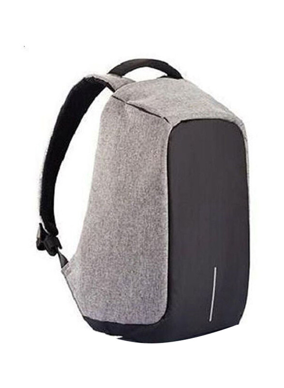 

Generic 15.6-Inch Anti Theft Backpack Laptop Bag with USB Charging, Grey