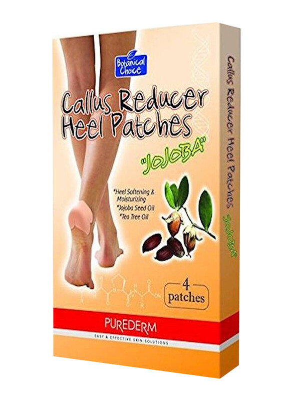 

Botanical Choice Callus Reducer Heel Patches, 4 Pieces, Brown