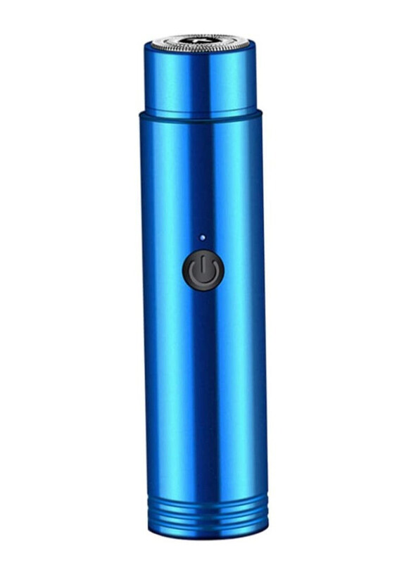

DubaiGallery Electric Shaver Rechargeable Rotary Razor Portable Face Shaver, Blue